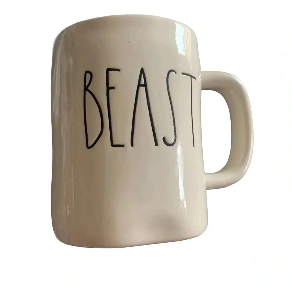 RAE Dunn Beast coffee cup